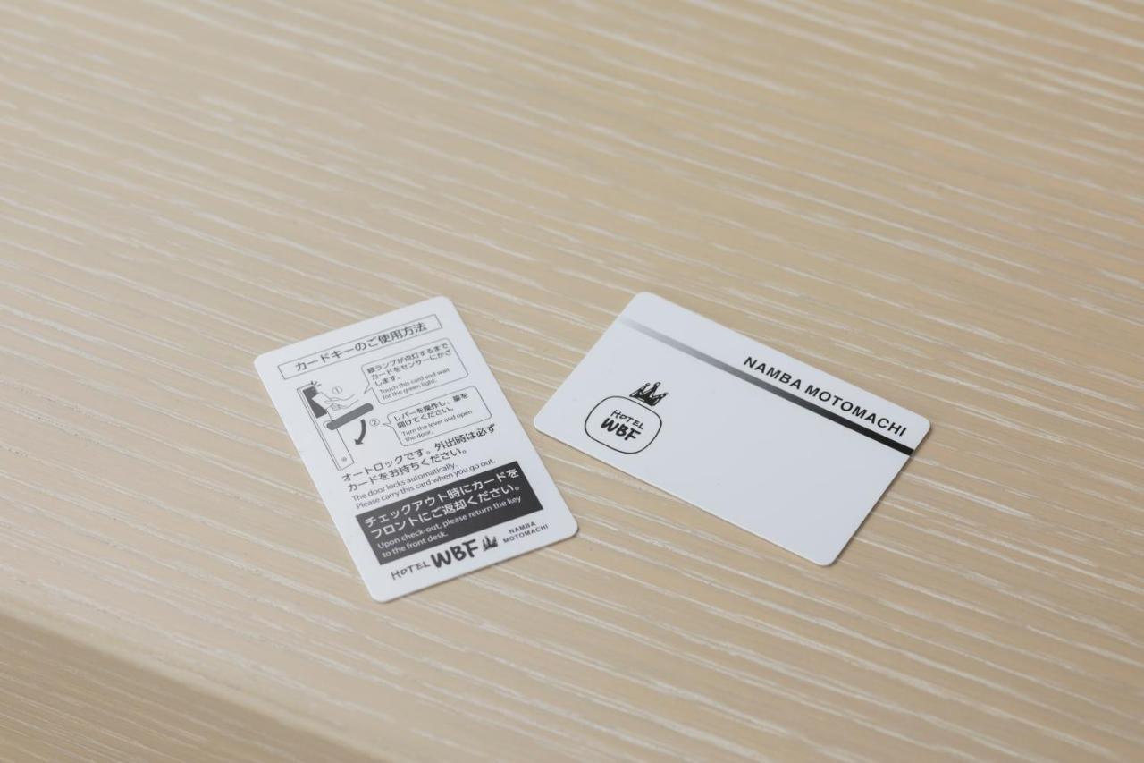 Hotel Wbf Namba Motomachi Osaka Dış mekan fotoğraf